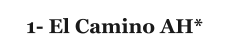1- El Camino AH*